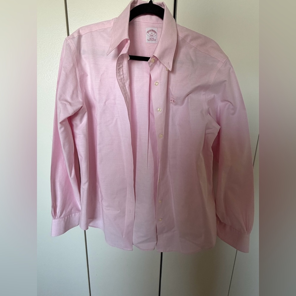 Brooks Brothers Light Pink Classic Fit Shirt